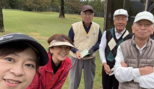 新井校ゴルフ部　初ラウンド⛳@松ヶ峯カントリー俱楽部