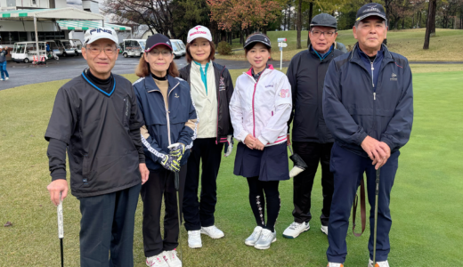 上越校ゴルフ部　初ラウンド⛳@松ヶ峯カントリー俱楽部